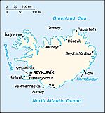 Klikni na obrázek pro větší mapu Islandu!