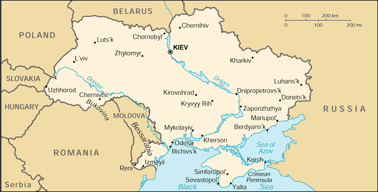 ukrajina mapa Mapa Ukrajiny ukrajina mapa